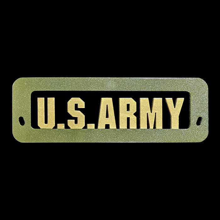 Color Armed Forces Plate